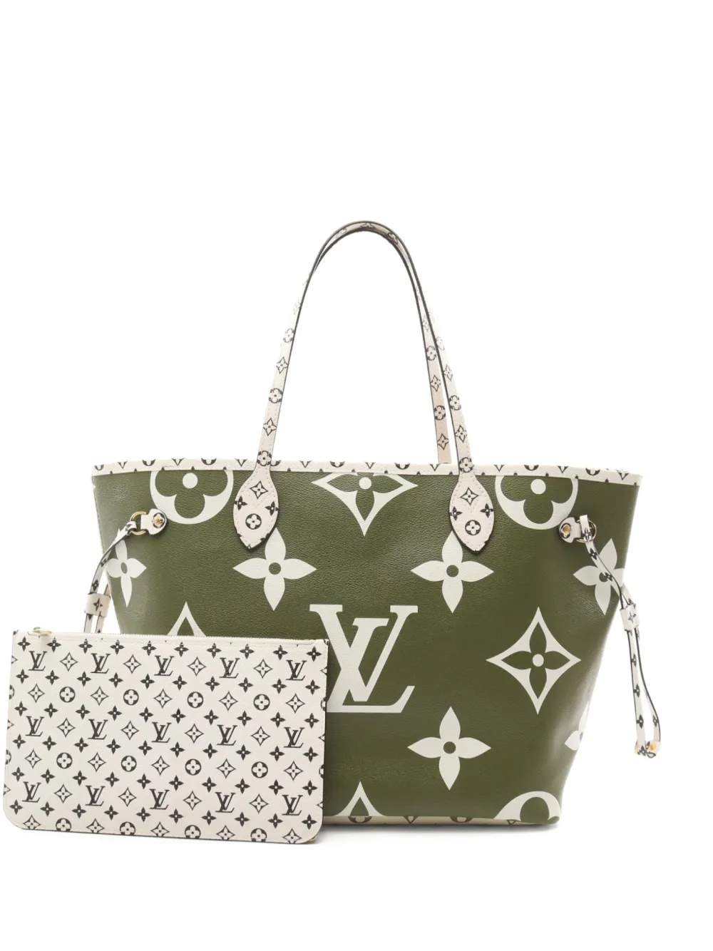 Louis Vuitton Pre-Owned 2019 ネヴァーフル MM ハンドバッグ - グリーン Louis Vuitton Pre-Owned 2019 ネヴァーフル MM ハンドバッグ - グリーン
