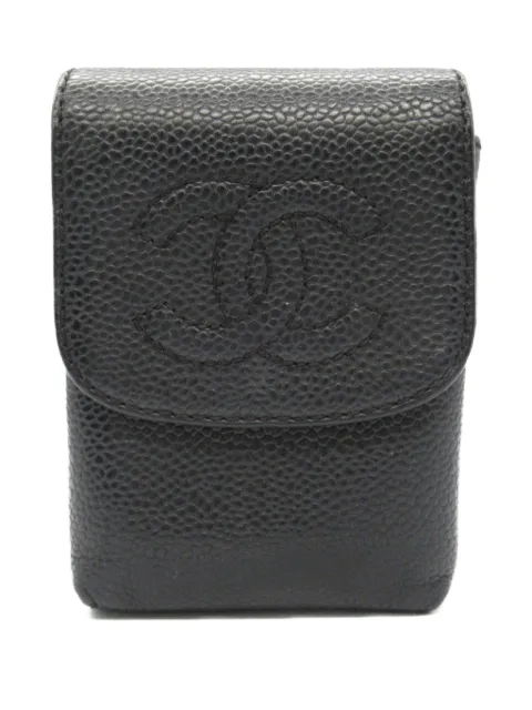CHANEL Pre-Owned 2000-2022 Interlocking C cigarette case