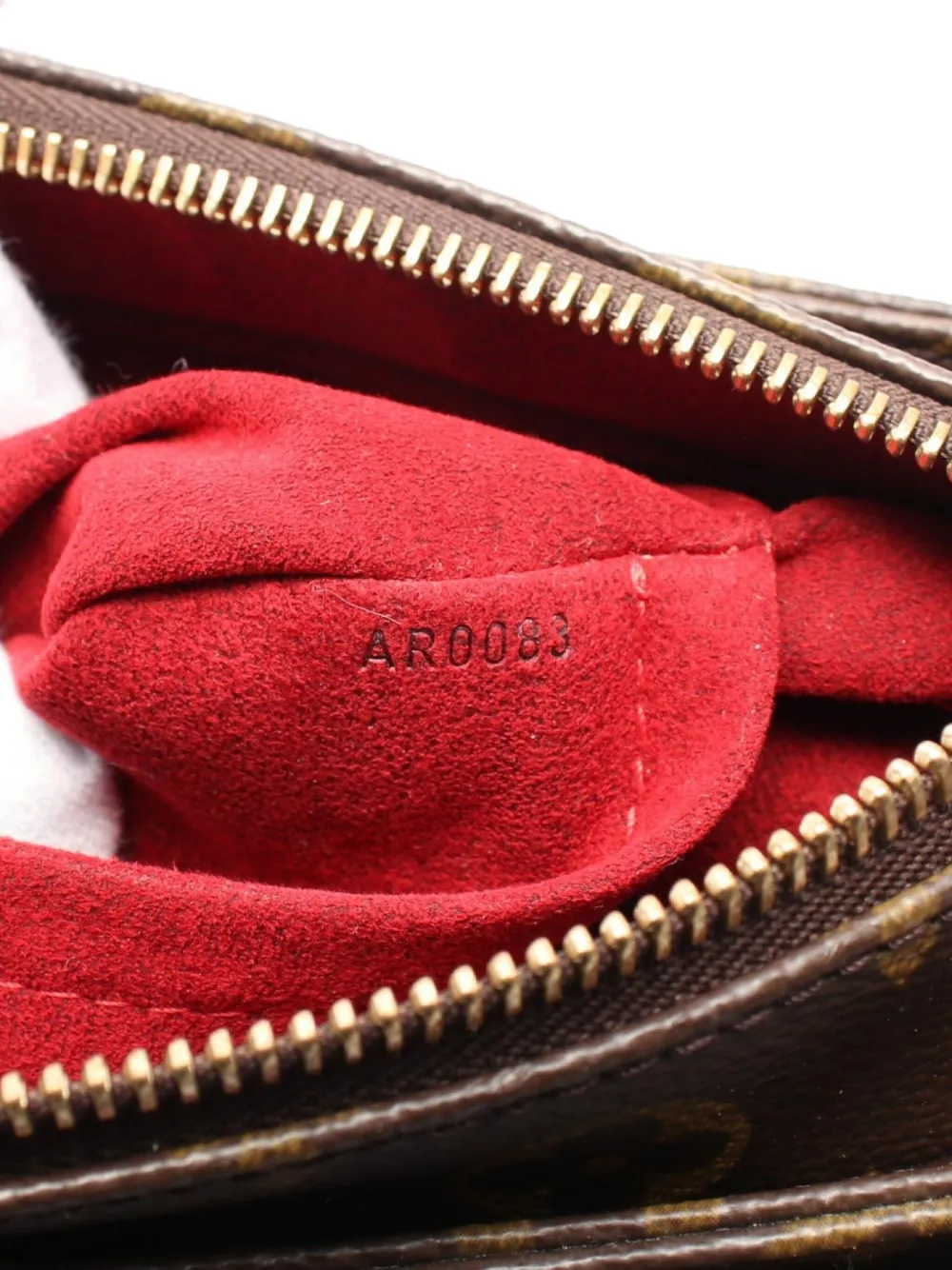 Pre-owned Louis Vuitton 2003 Vivacite Gm Shoulder Bag In Brown