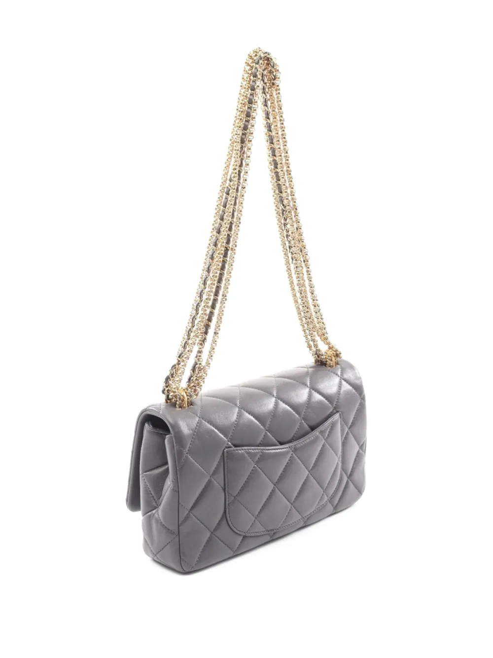 CHANEL Pre-Owned شنطة كتف مبطنة بتصميم المعين 2021 | كلاسيكيات | Image 2