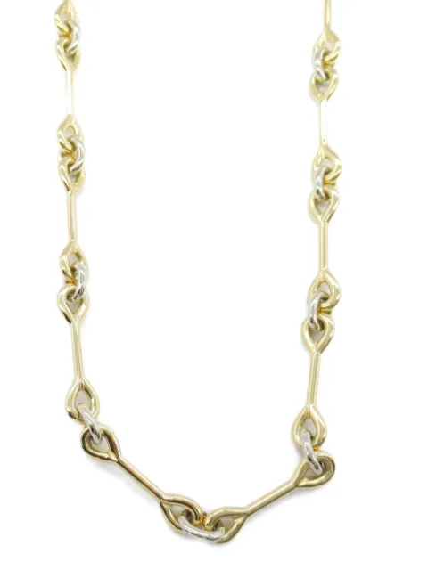 Cartier collar de cadena en oro amarillo y blanco de 18kt 2010