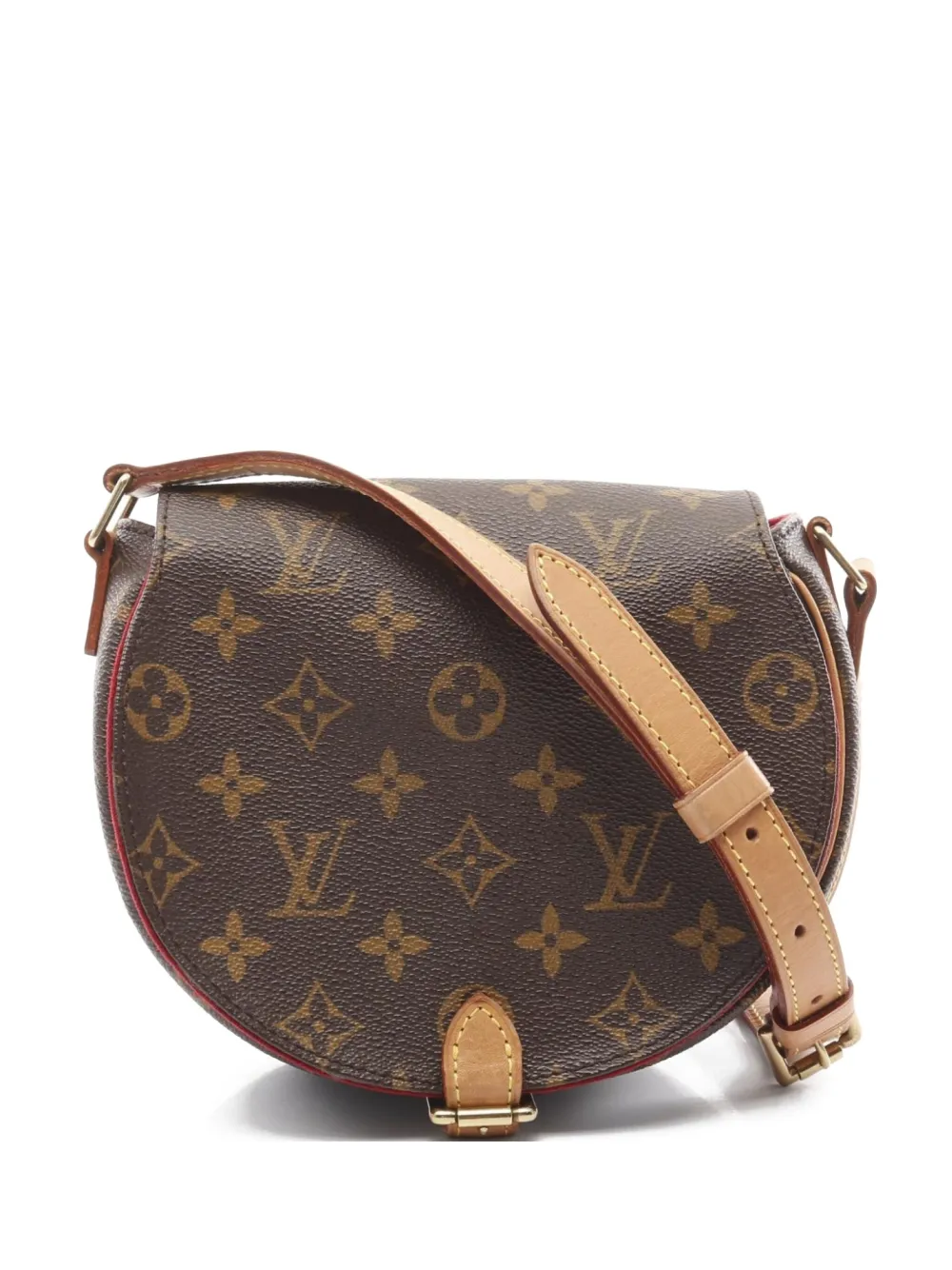 Louis Vuitton Pre-Owned 2004 タンバリン モノグラム ショルダーバッグ - ブラウン Louis Vuitton Pre-Owned 2004 タンバリン モノグラム ショルダーバッグ - ブラウン