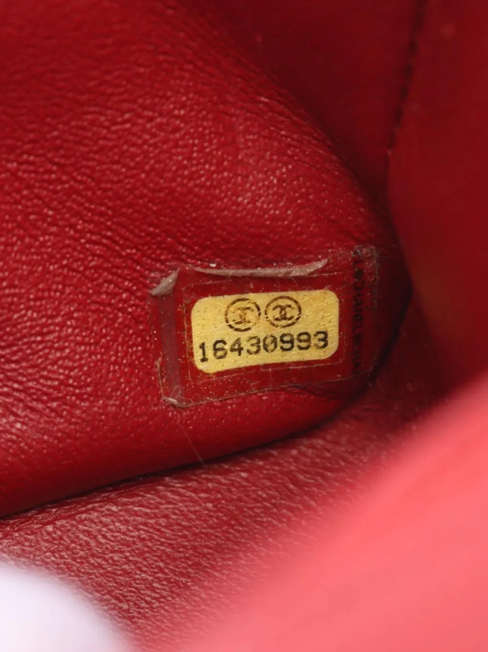 Pre-owned Chanel 2012 Classic Flap Shoulder Bag In Red