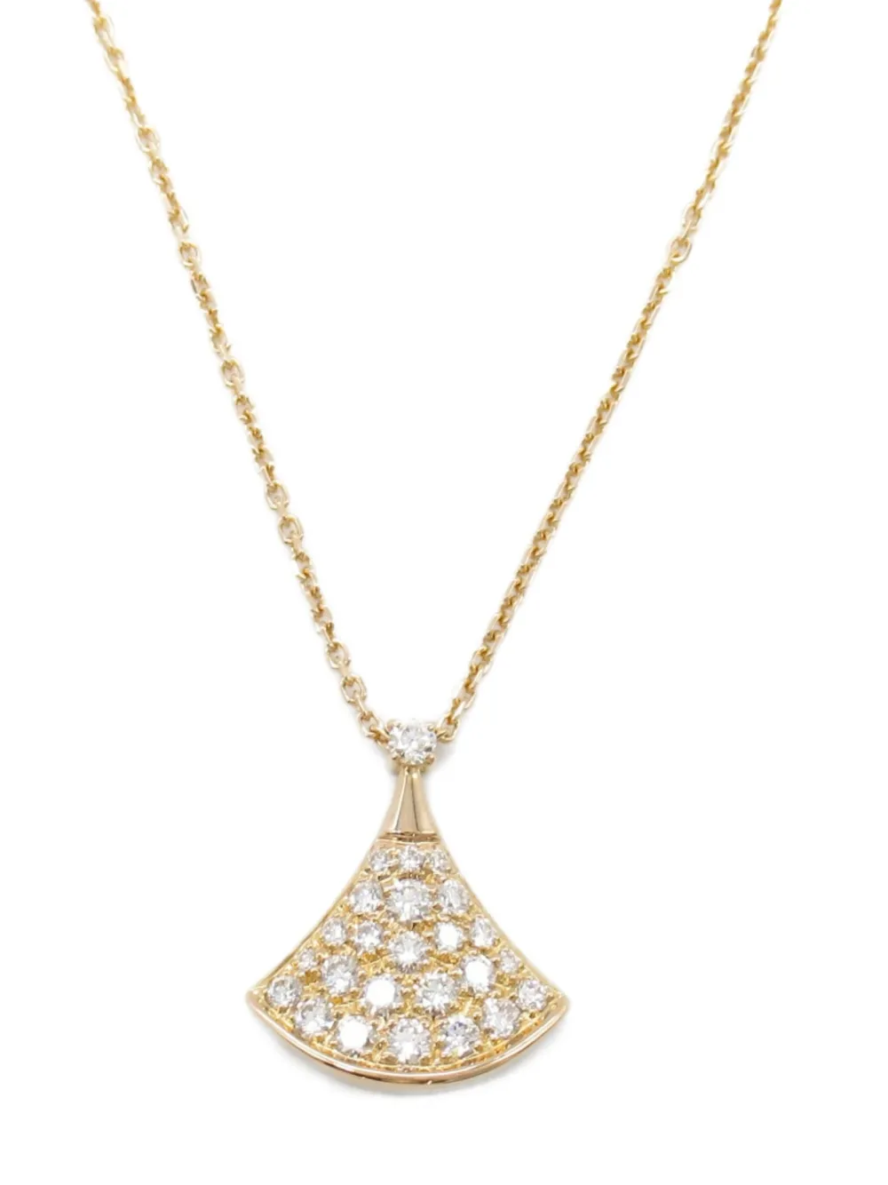 Bvlgari Pre-Owned 2010s Diva's Dream ダイヤモンド ネックレス 18Kローズゴールド - ゴールドトーン Bvlgari Pre-Owned 2010s Diva's Dream ダイヤモンド ネックレス 18Kローズゴールド - ゴールドトーン