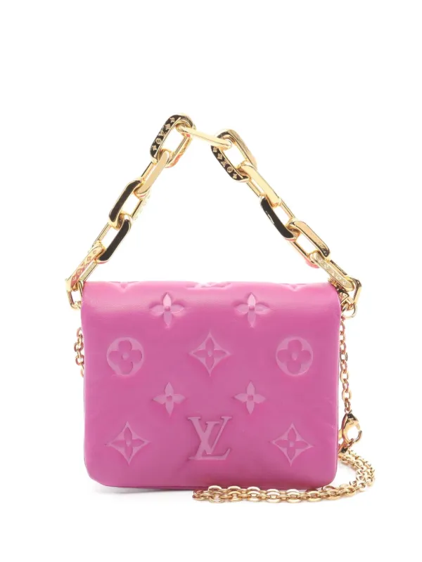 Louis Vuitton Pre-Owned 2010s Coussin Shoulder Bag Pink