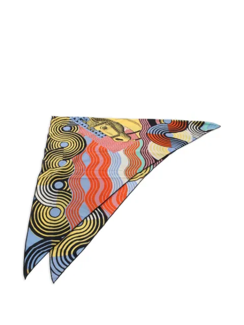 Hermès Pre-Owned 2010 Cheval Vague scarf