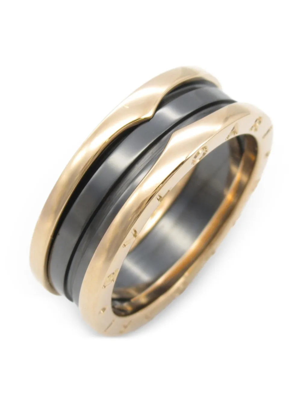Bvlgari Pre-Owned 2010s B.Zero1 リング 18Kローズゴールド - ゴールドトーン Bvlgari Pre-Owned 2010s B.Zero1 リング 18Kローズゴールド - ゴールドトーン