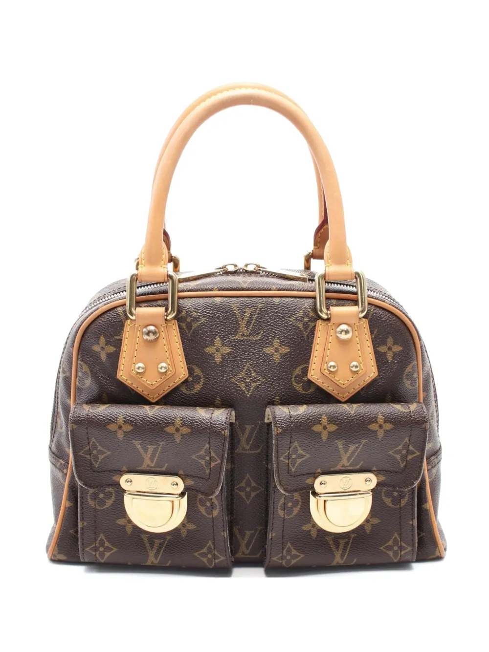 Louis Vuitton Pre-Owned 2005 マンハッタン PM ハンドバッグ - ブラウン Louis Vuitton Pre-Owned 2005 マンハッタン PM ハンドバッグ - ブラウン