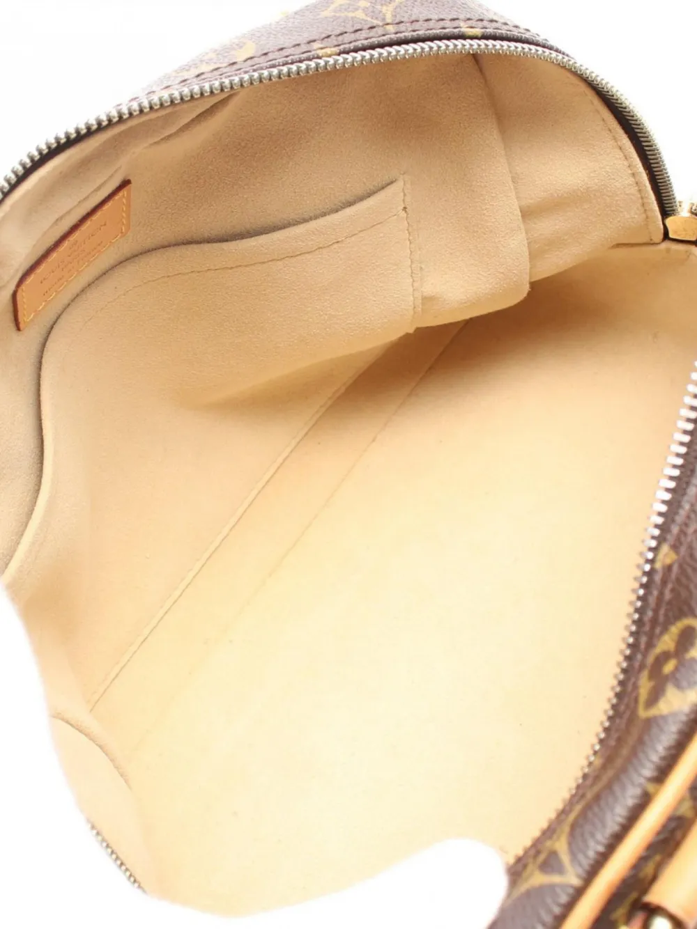 Pre-owned Louis Vuitton 2005 Manhattan Pm Handbag In Brown