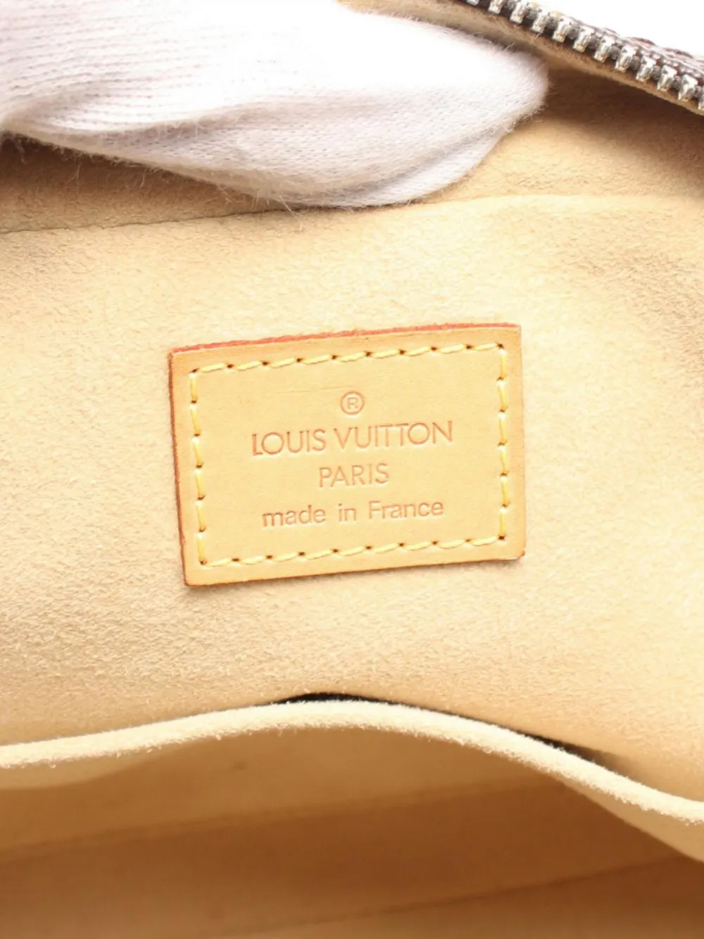 Pre-owned Louis Vuitton 2005 Manhattan Pm Handbag In Brown