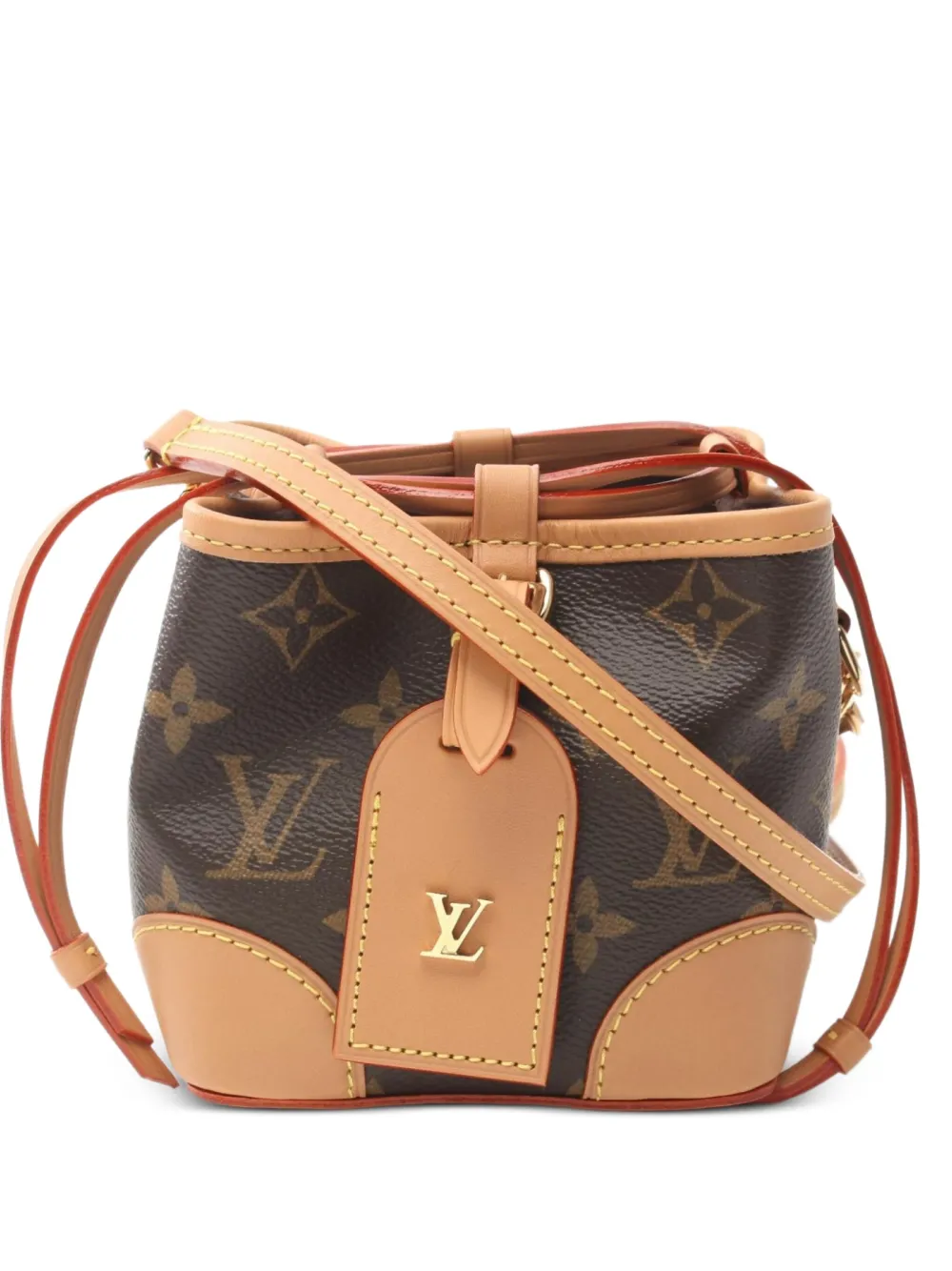 Louis Vuitton Pre-Owned 2020s ノエ パース ショルダーバッグ - ブルー Louis Vuitton Pre-Owned 2020s ノエ パース ショルダーバッグ - ブルー