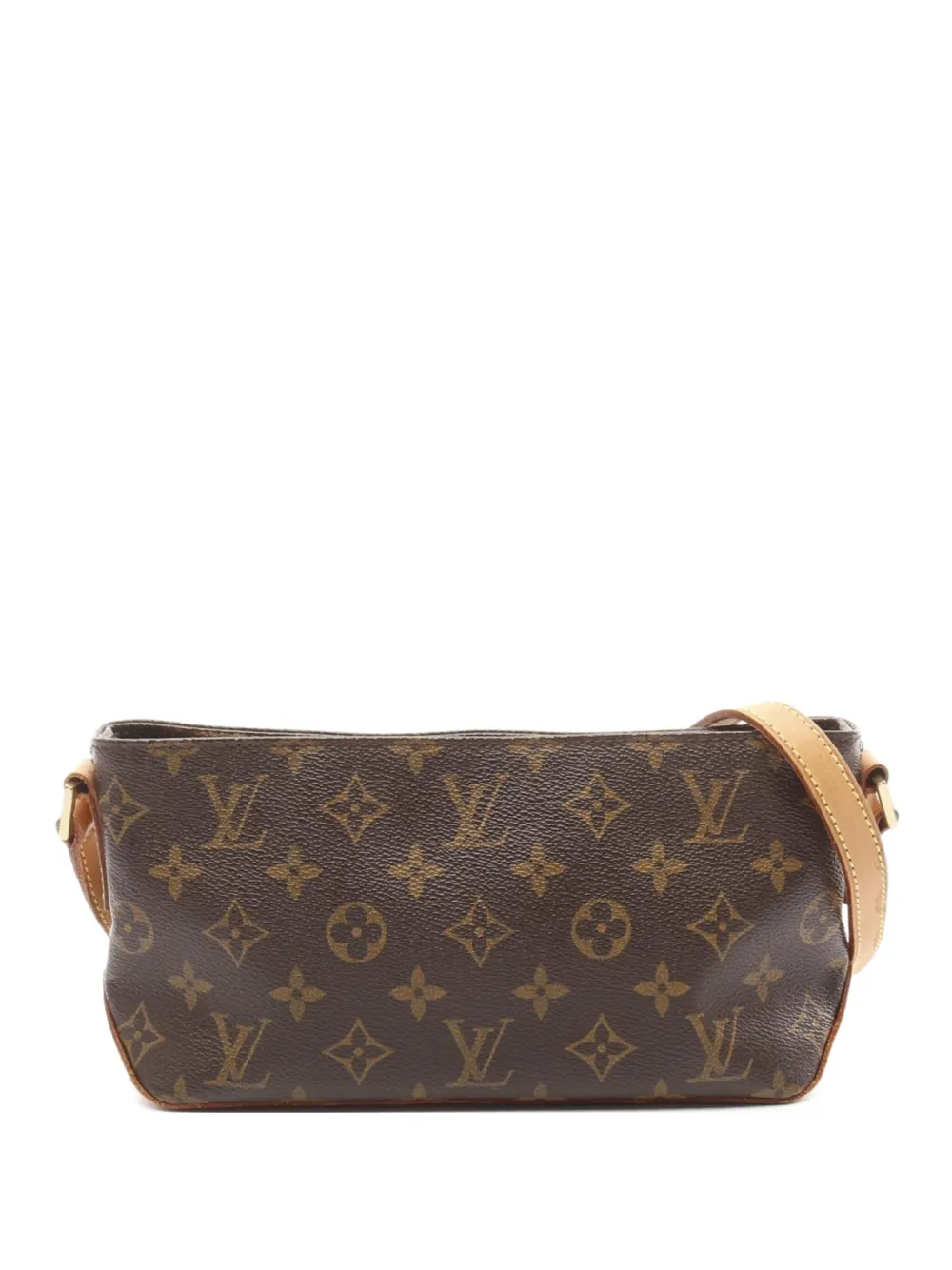 Louis Vuitton Pre-Owned 2002 トロター ショルダーバッグ - ブラウン Louis Vuitton Pre-Owned 2002 トロター ショルダーバッグ - ブラウン