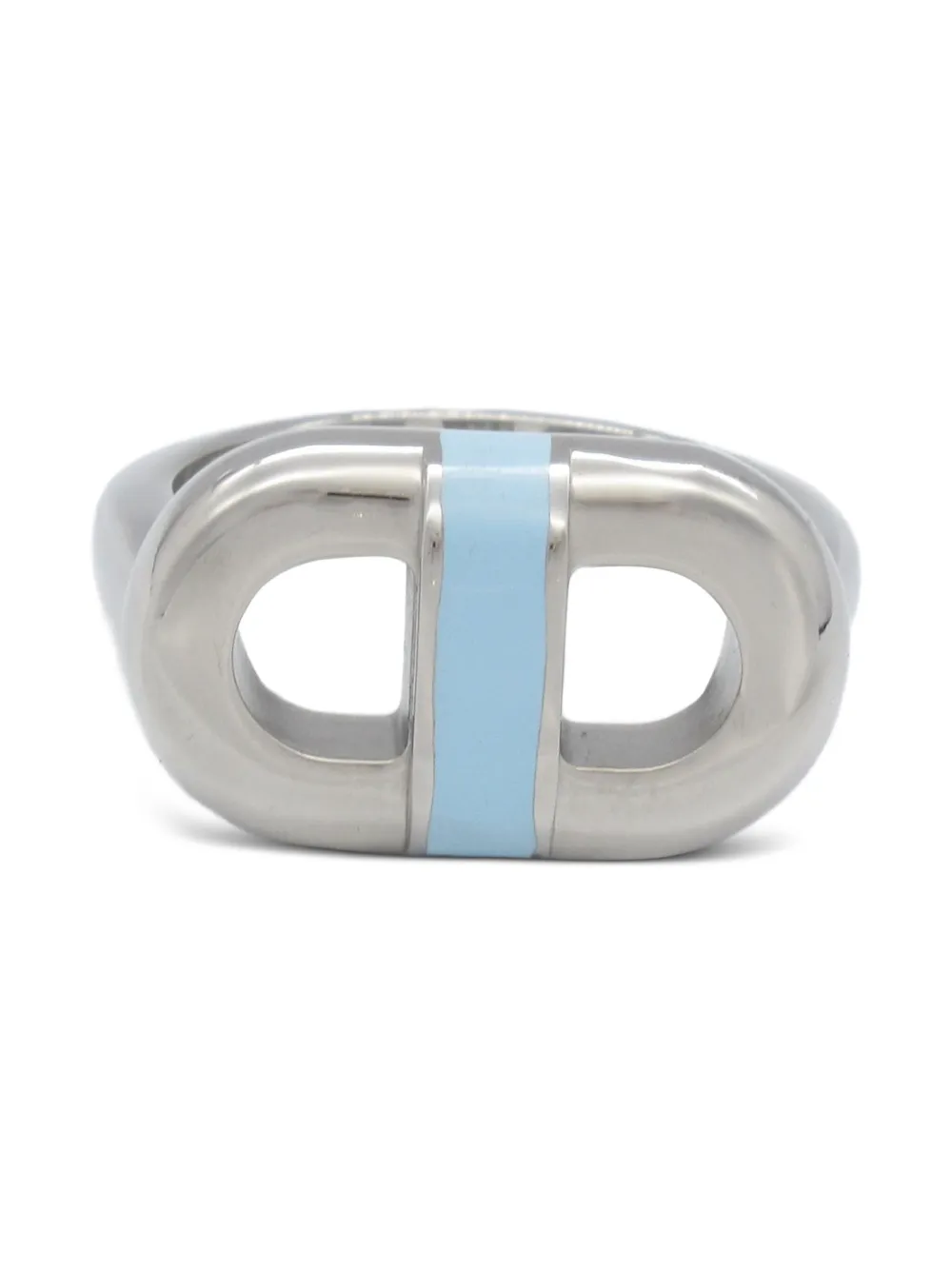 Hermès Pre-Owned anillo Maillon 2010 | plateado | Image 1