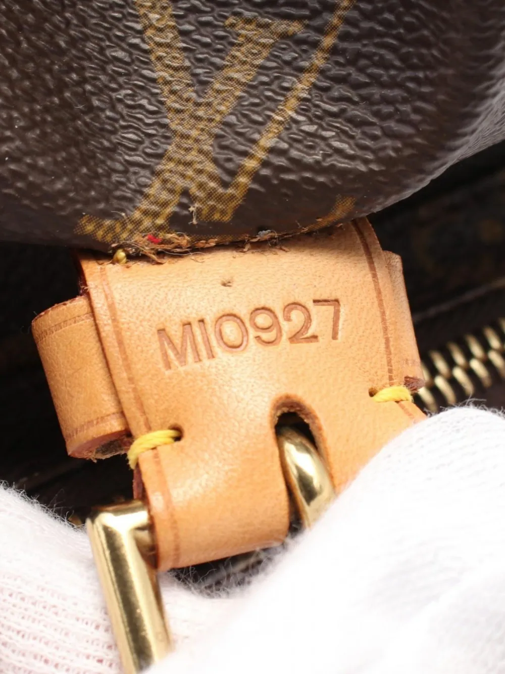 Pre-owned Louis Vuitton 1997 Montsouris Gm Backpack In Brown