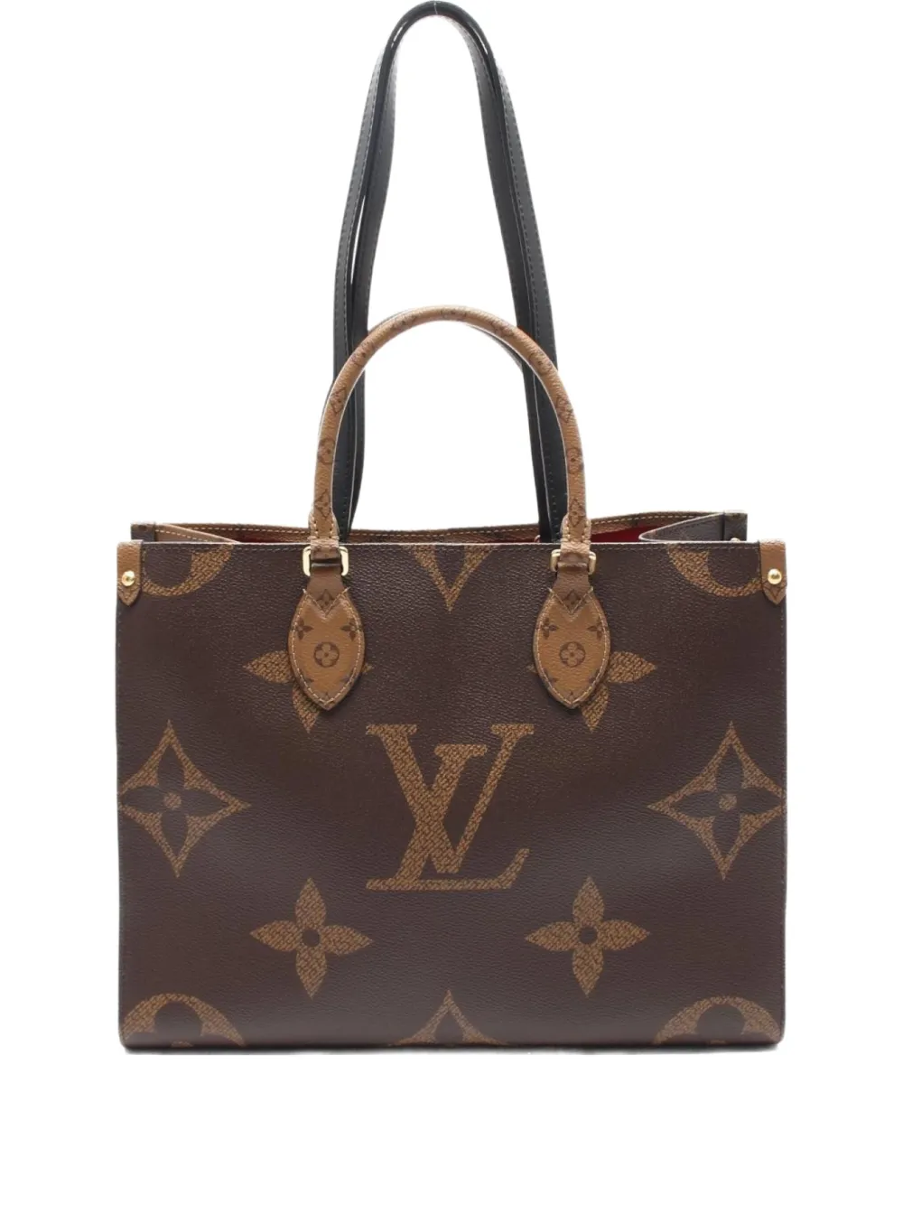 Louis Vuitton Pre-Owned 2020 オンザゴー MM モノグラム ショルダーバッグ - ブラウン Louis Vuitton Pre-Owned 2020 オンザゴー MM モノグラム ショルダーバッグ - ブラウン