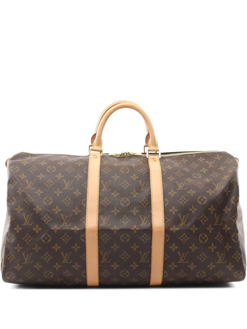 Louis Vuitton Pre-Owned bolsa de viaje Keepal 50 2003 | marrón | Image 1