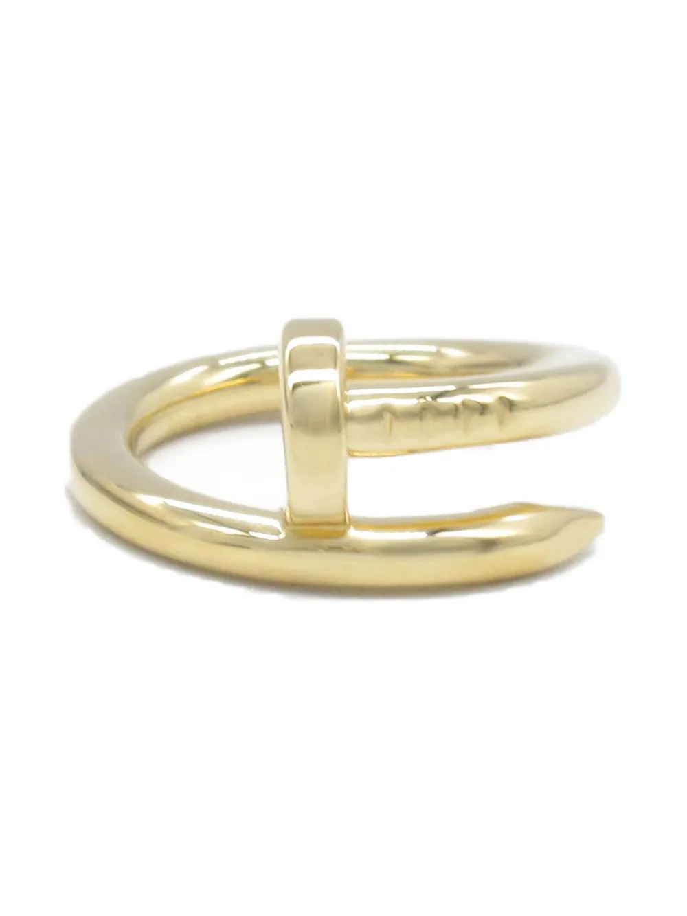 Cartier 2010s プレオウンド Juste un Clou リング 18Kイエローゴールド - ゴールドトーン Cartier 2010s プレオウンド Juste un Clou リング 18Kイエローゴールド - ゴールドトーン