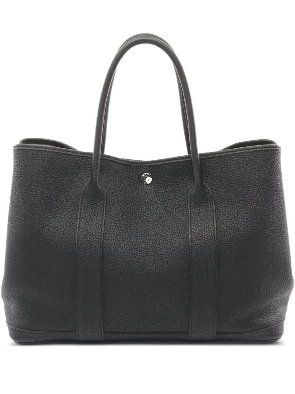 Hermès Pre-Owned 2017 ガーデンパーティー PM ハンドバッグ - ブラック Hermès Pre-Owned 2017 ガーデンパーティー PM ハンドバッグ - ブラック