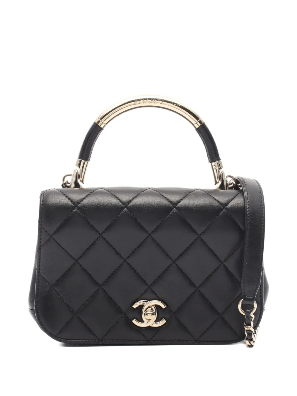 CHANEL Pre-Owned 2017-2018 matelassé shoulder bag | Black | Image 1