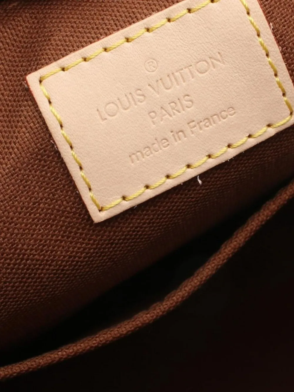 Pre-owned Louis Vuitton 2009 Palermo Pm Handbag In Brown