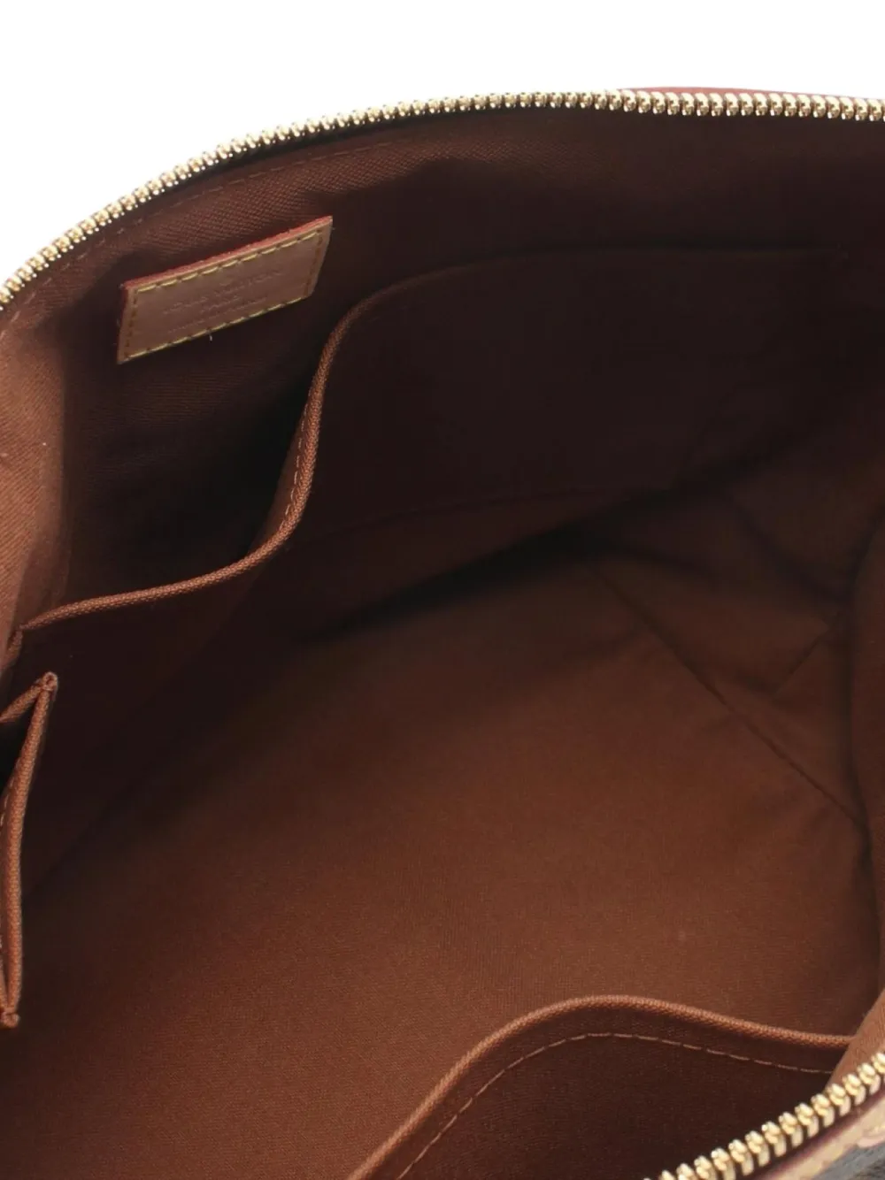 Pre-owned Louis Vuitton 2009 Palermo Pm Handbag In Brown
