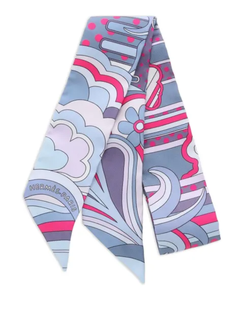 Hermès Pre-Owned foulard Faubourg Twilly (années 2010)