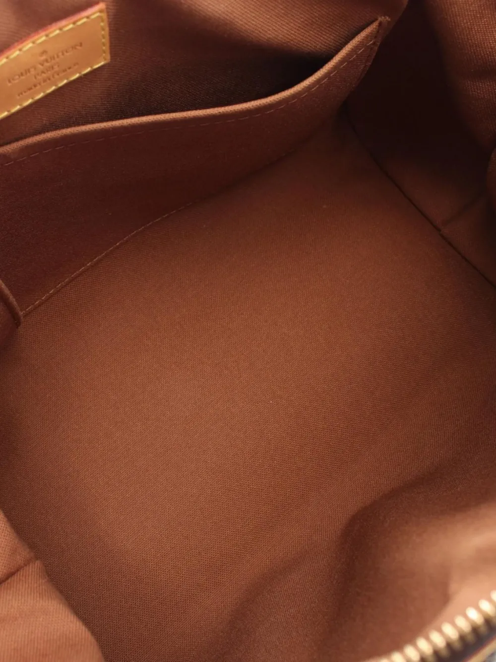 Pre-owned Louis Vuitton 2009 Tivoli Pm Handbag In Brown