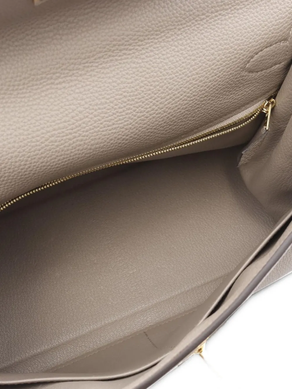 Pre-owned Hermes 2018 Kelly 28 Handbag In Grey