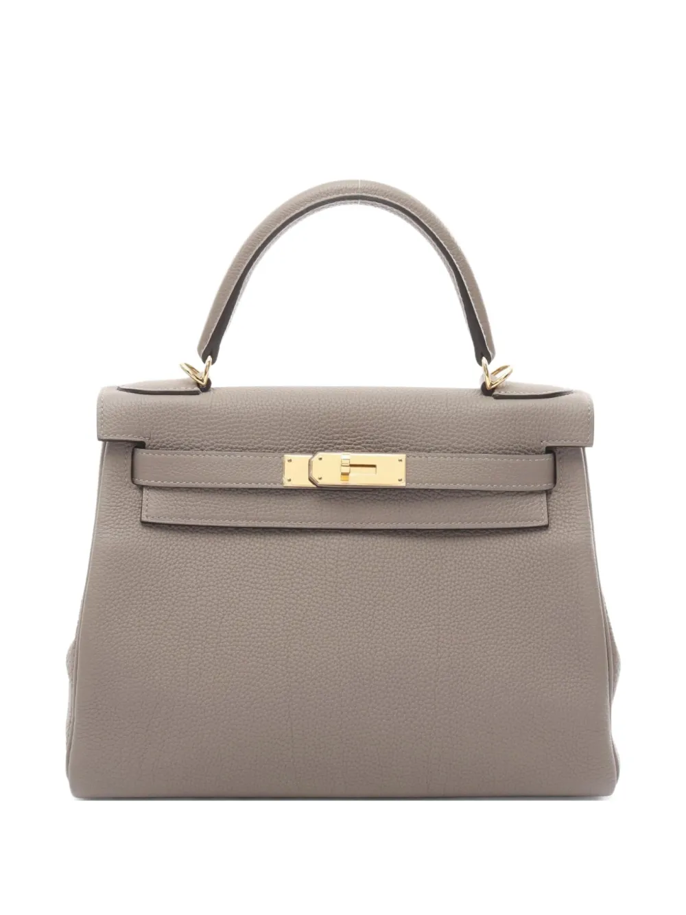 Hermès Pre-Owned 2018 Kelly 28 handbag - グレー Hermès Pre-Owned 2018 Kelly 28 handbag - グレー
