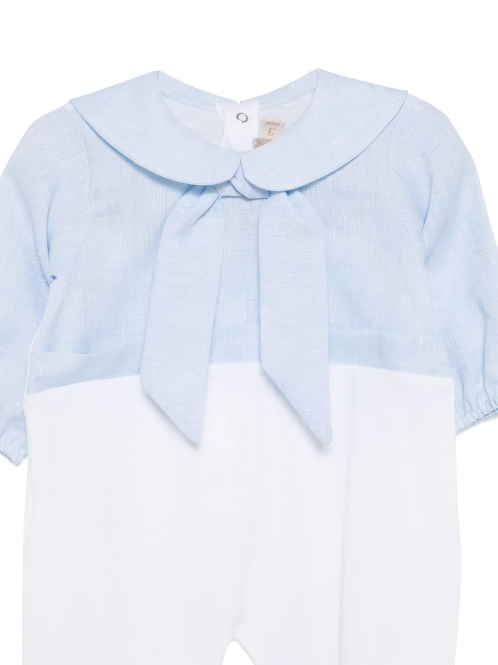 La Stupenderia Pyjama met strik Blauw