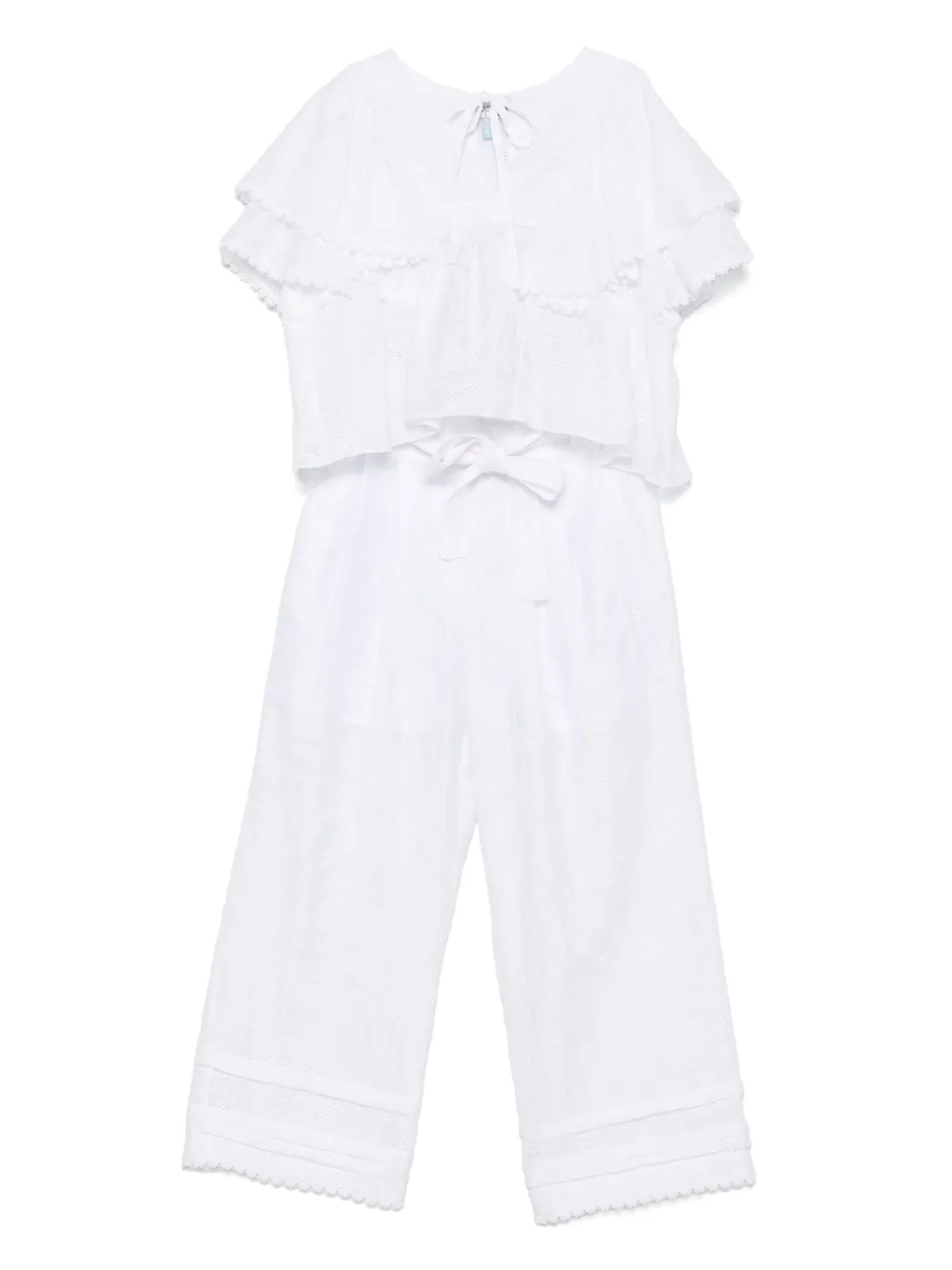 alapage Mimosa trousers set | White | Image 1