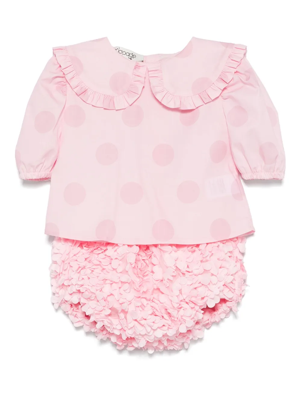 alapage Conjunto com tapa fralda Smeraldo | Rosa | Image 1