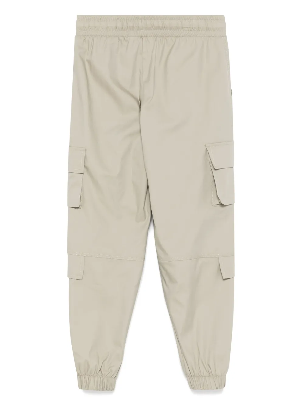 YES LONDON Broek met logopatch Groen