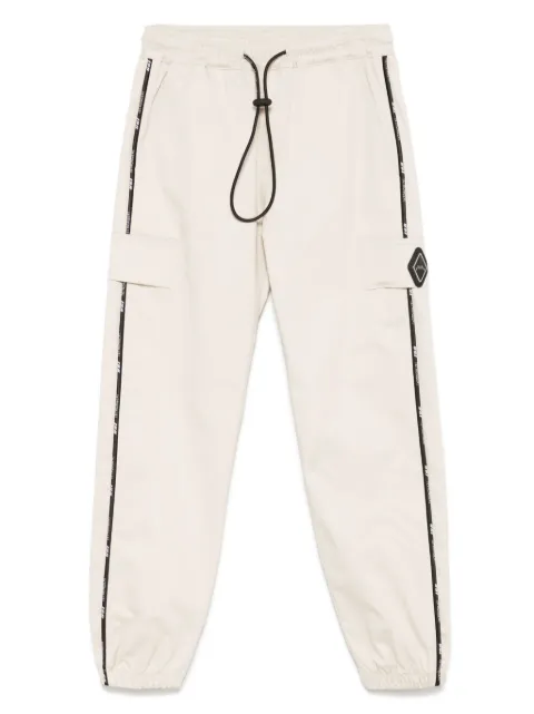 YES LONDON pantalones con parche del logo