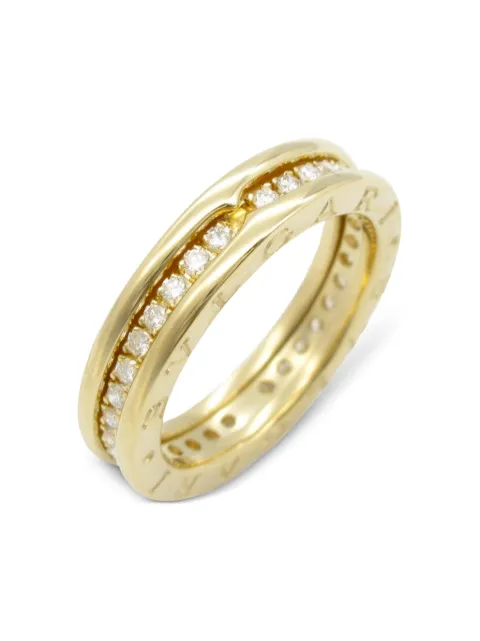 Bvlgari Pre-Owned anillo B-zero1 en oro amarillo de 18kt con diamante 2010