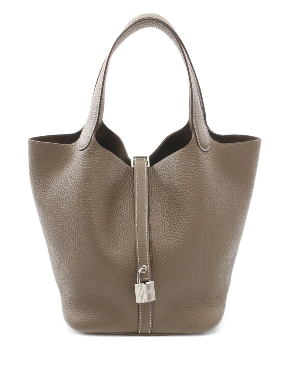Hermès Pre-Owned 2024 ピコタン ロック MM ハンドバッグ - ブラウン Hermès Pre-Owned 2024 ピコタン ロック MM ハンドバッグ - ブラウン