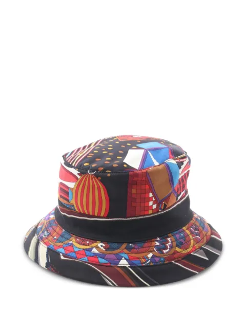 Hermès Pre-Owned панама с узором (2000-е годы)