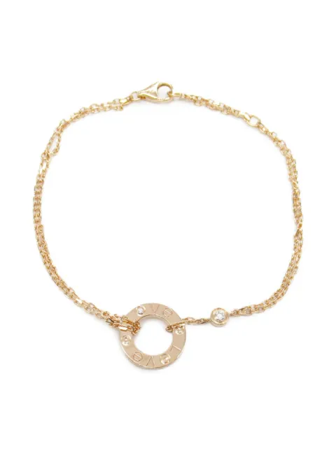 Cartier 2010s 18kt rose gold Love Circle diamond bracelet