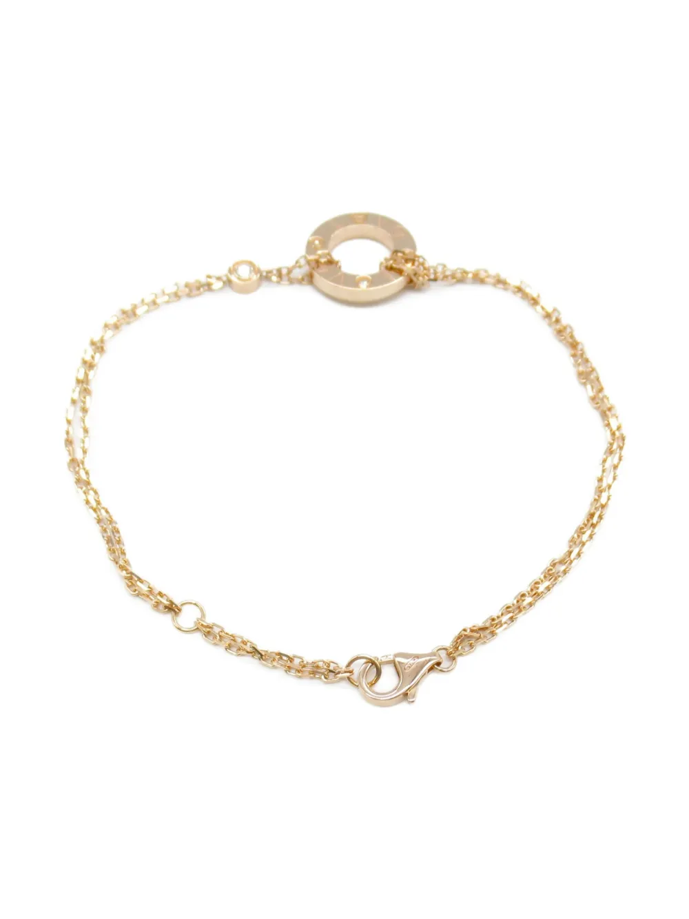 Cartier 2010s 18kt rose gold Love Circle diamond bracelet | Pre-Owned | Image 2