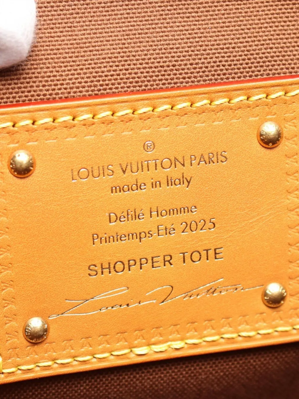 Louis Vuitton Pre-Owned 2021 Shopper Tote MM handbag | Bags | Image 4