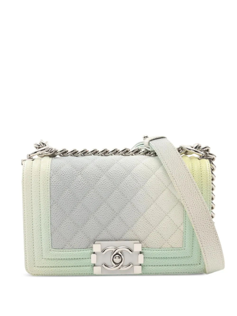 CHANEL Pre-Owned 2018 ボーイ ハンドバッグ - ホワイト CHANEL Pre-Owned 2018 ボーイ ハンドバッグ - ホワイト