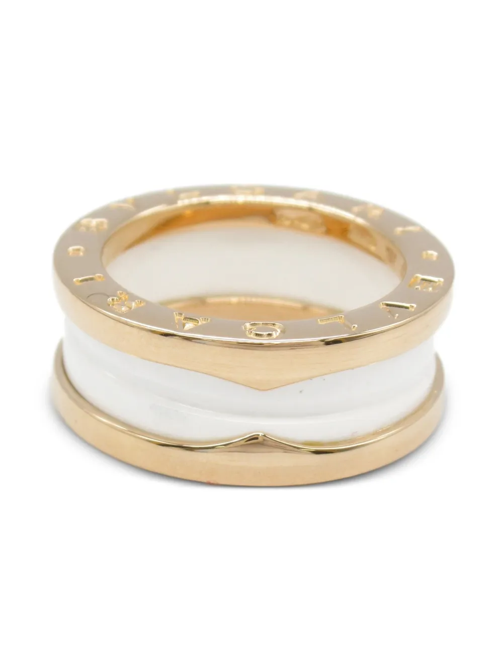 Bvlgari Pre-Owned anillo B-Zero1 en oro rosa de 18kt 2010 | rosado | Image 1