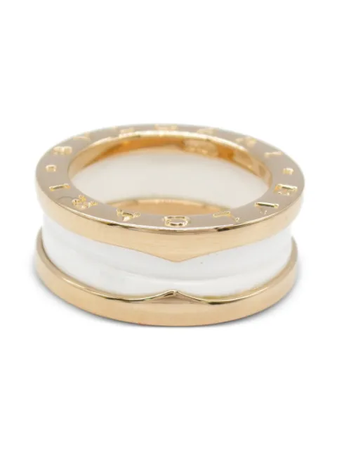 Bvlgari Pre-Owned 2010s 18kt rose gold B.zero1 ring