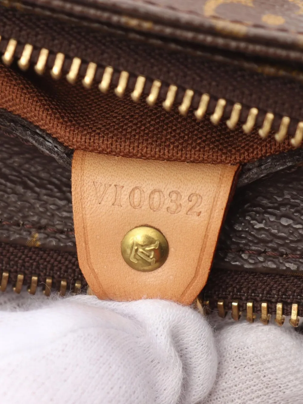 Pre-owned Louis Vuitton 2002 Cabas Shoulder Bag In Brown