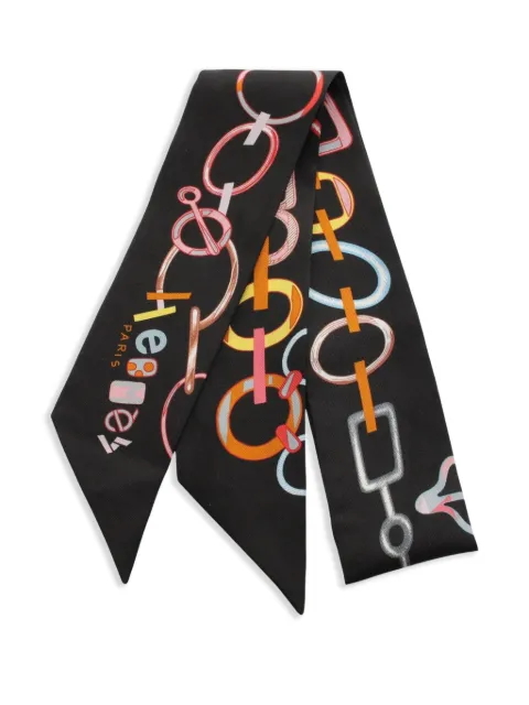 Hermès Pre-Owned 2010s Twilly Camalis scarf