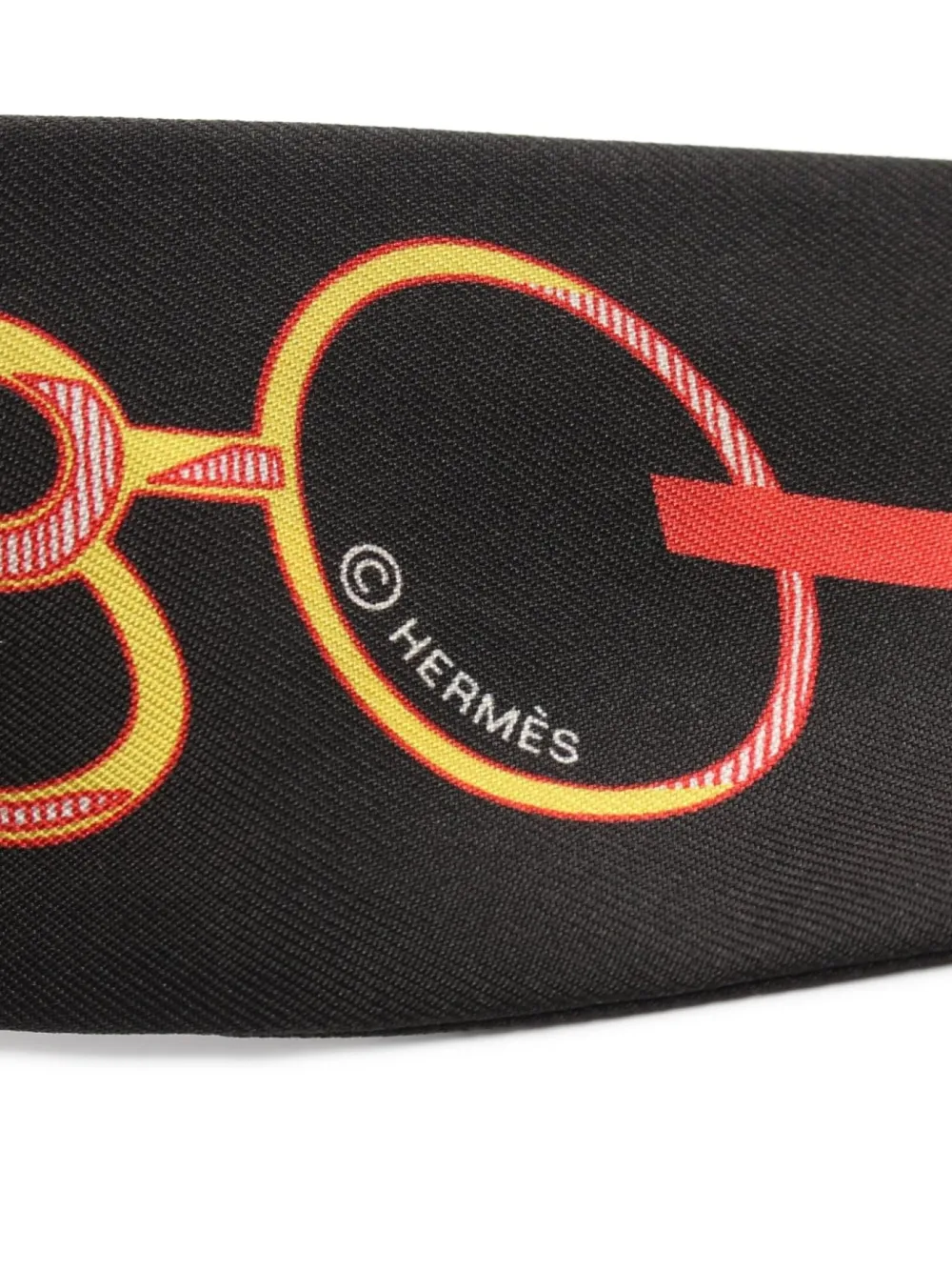 Hermès Pre-Owned mascada Twilly Camalis 2010 | Image 2
