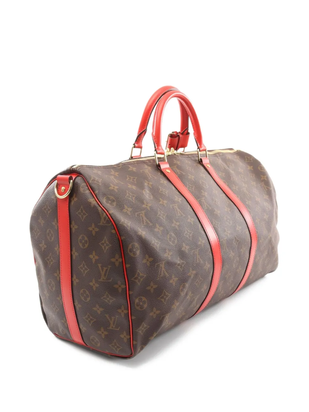 Louis Vuitton Pre-Owned 2021 Keepball 50 monogram travel bag | Pre-Owned | Image 2