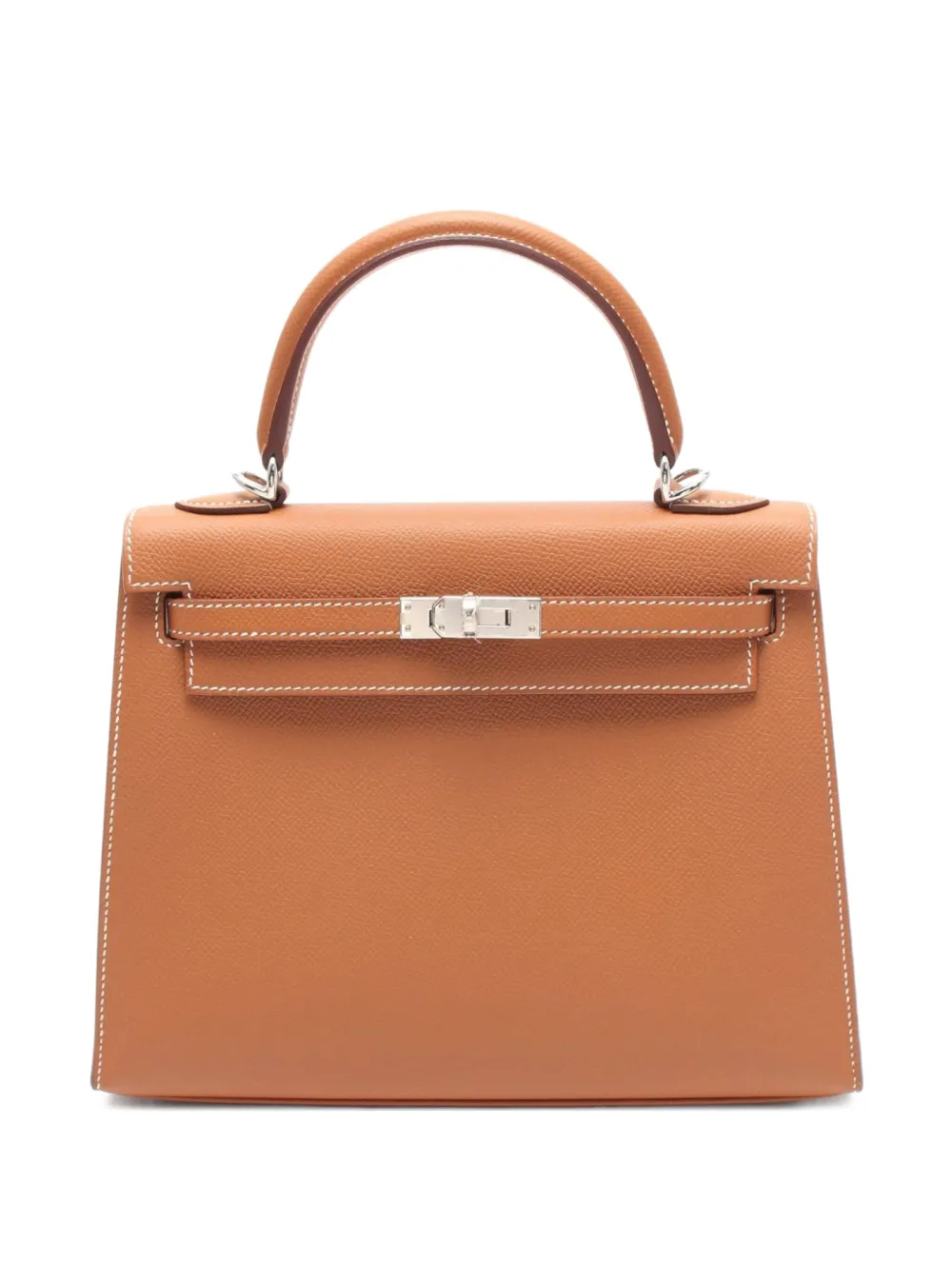 Hermès Pre-Owned 2019 ケリー 25 ハンドバッグ - ブラウン Hermès Pre-Owned 2019 ケリー 25 ハンドバッグ - ブラウン