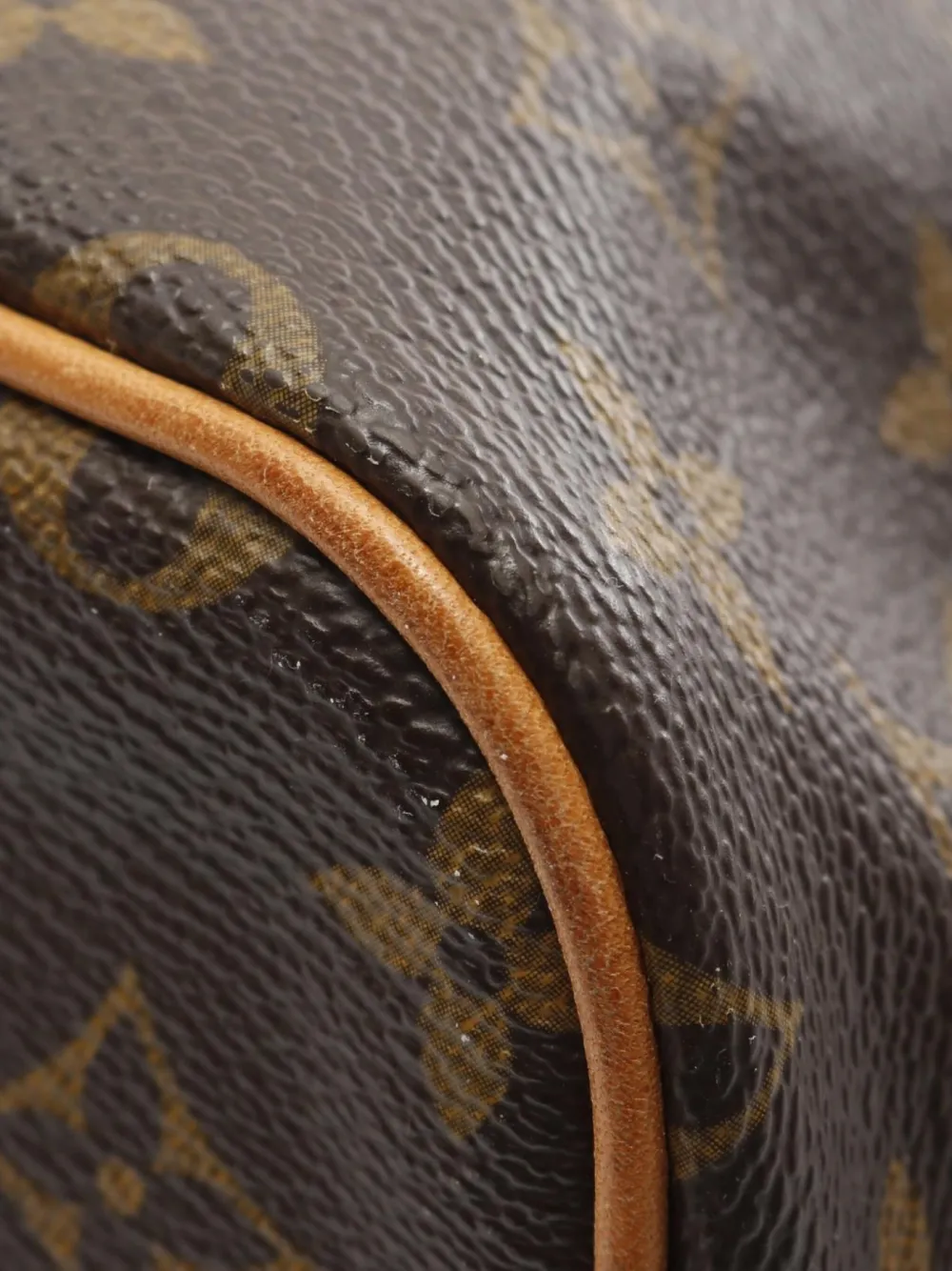 Pre-owned Louis Vuitton 2009 Palermo Pm Tote Bag In Brown