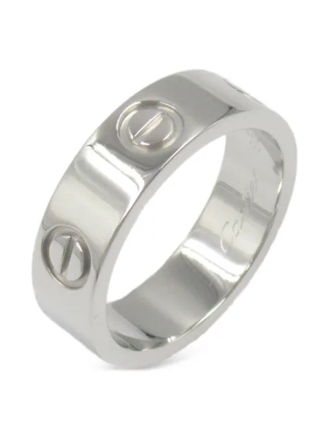 Cartier anillo Love en platino 2010 de archivo